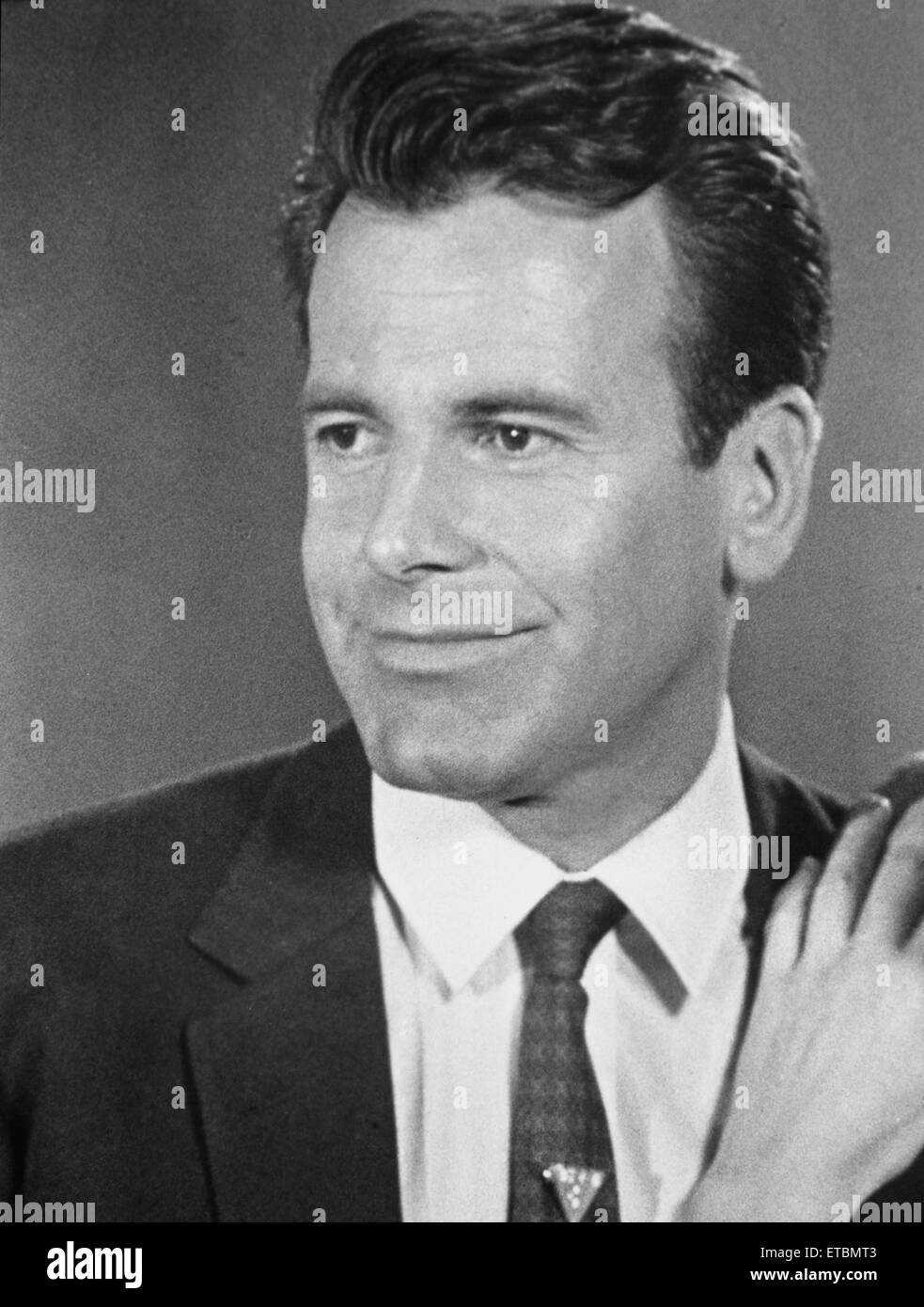El actor Maximilian Schell, Retrato, 1967 Foto de stock
