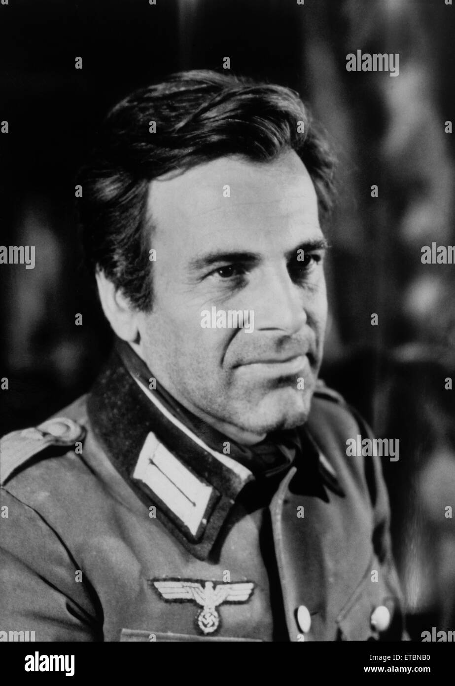 Maximilian Schell, en el plató de la película "un puente demasiado lejos", 1977 Foto de stock