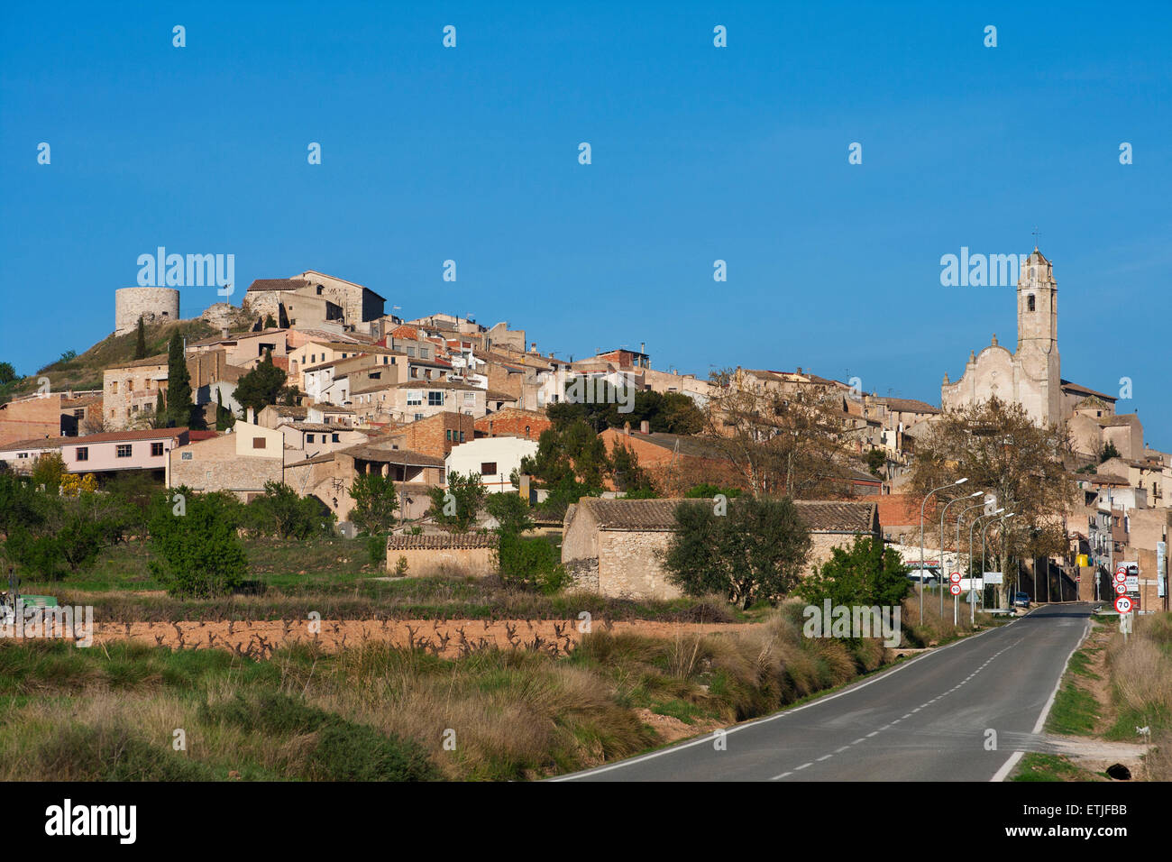 Barberà de la Conca. Foto de stock