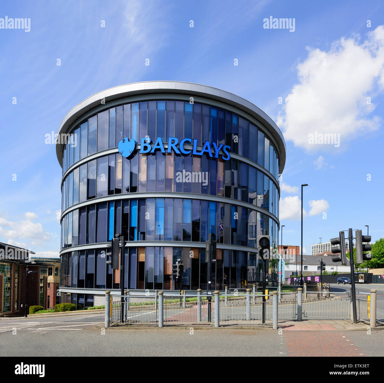 Barclays Banca Corporativa edificio Foto de stock