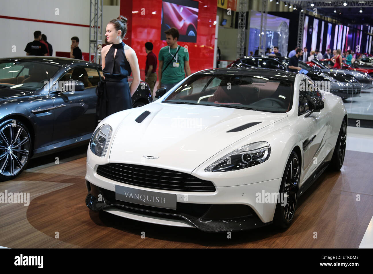 Estambul Turquia Mayo 21 15 Aston Martin Vanquish En Estambul Automostrar 15 Fotografia De Stock Alamy