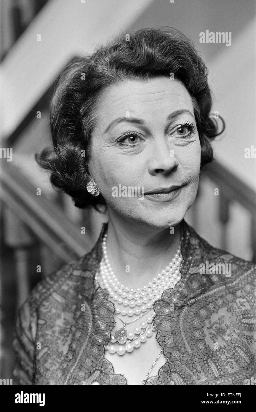 Vivien Leigh, escenario y actriz de cine, 3 de febrero de 1965 Fotografía de stock Alamy