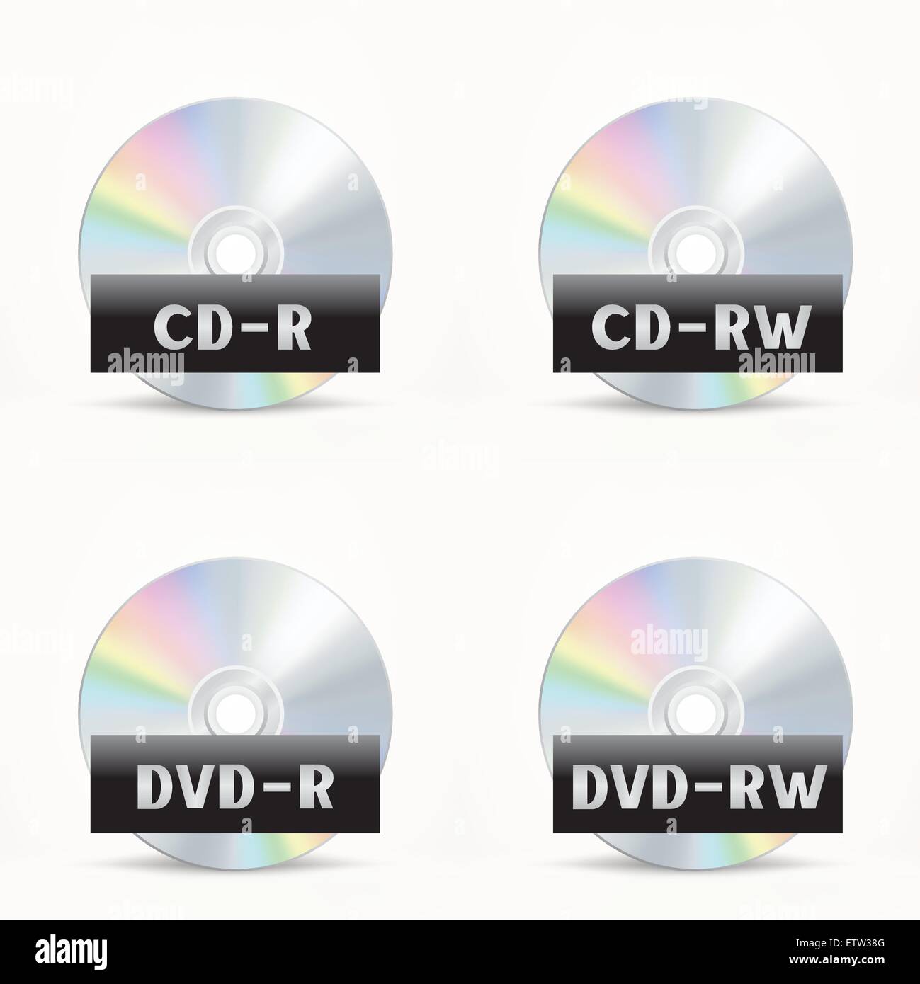 Cd rw Imágenes vectoriales de stock - Alamy