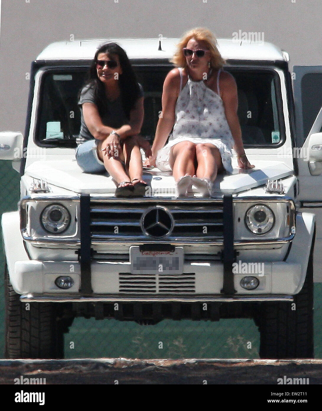 Britney Spears y su madre Lynn tome un asiento delantero ver como se