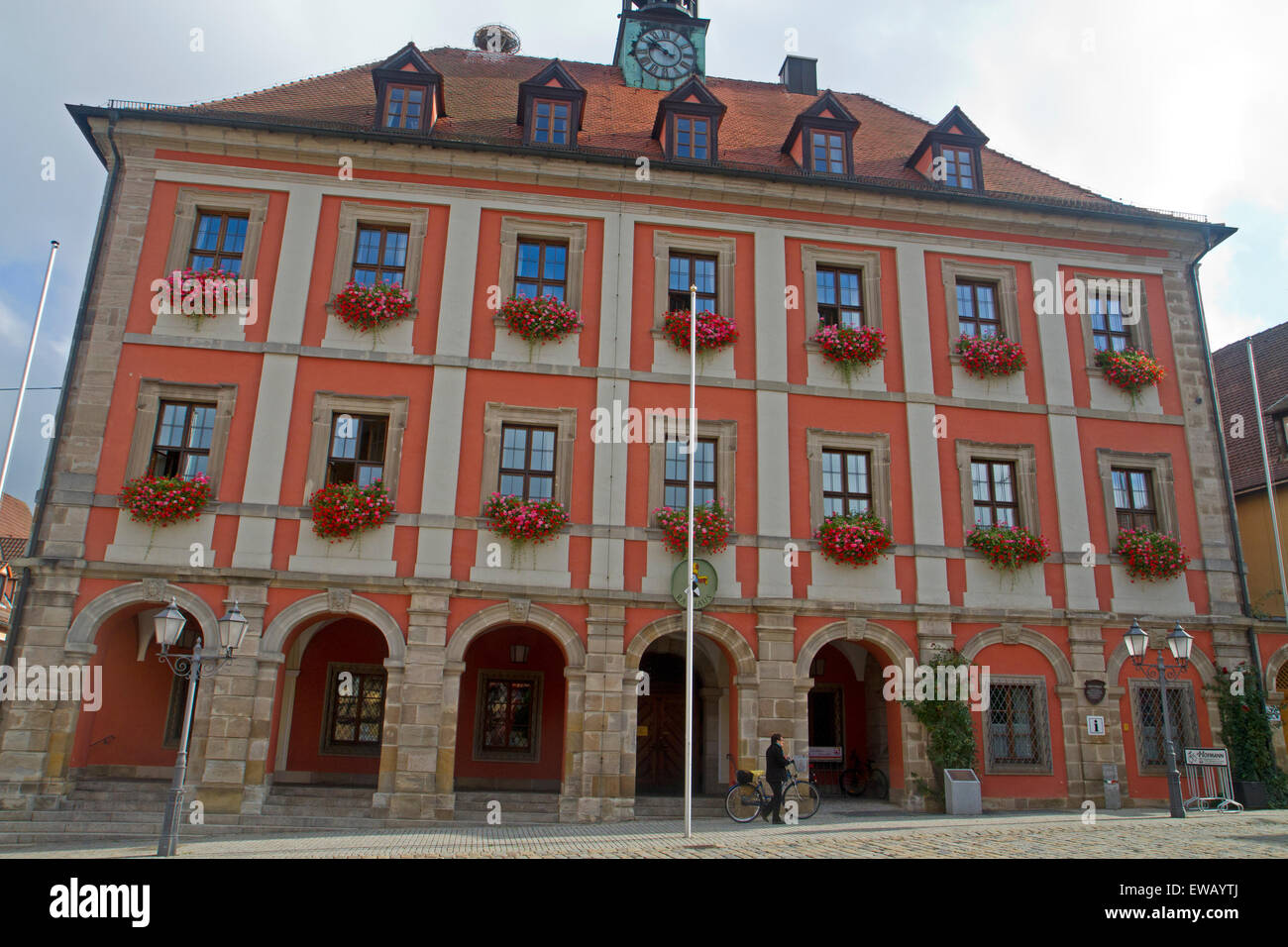 Ayuntamiento en Neustadt. Foto de stock