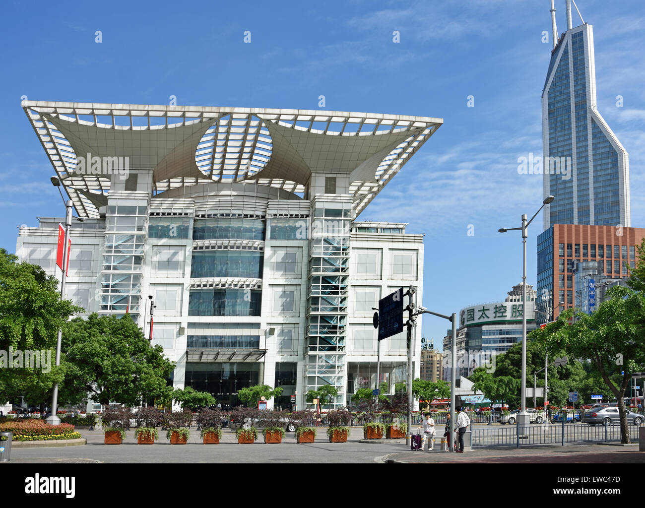 Shanghai Urban Planning Exhibition Park ( Renmin Square ) del Pueblo Chino China Huangpu distrito Foto de stock