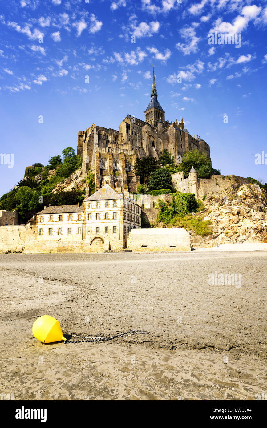 Mont Saint Michel, Normandía - Francia Foto de stock