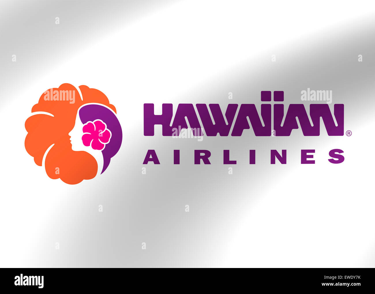 Hawaiian Airlines símbolo logotipo emblema distintivo signo Foto de stock