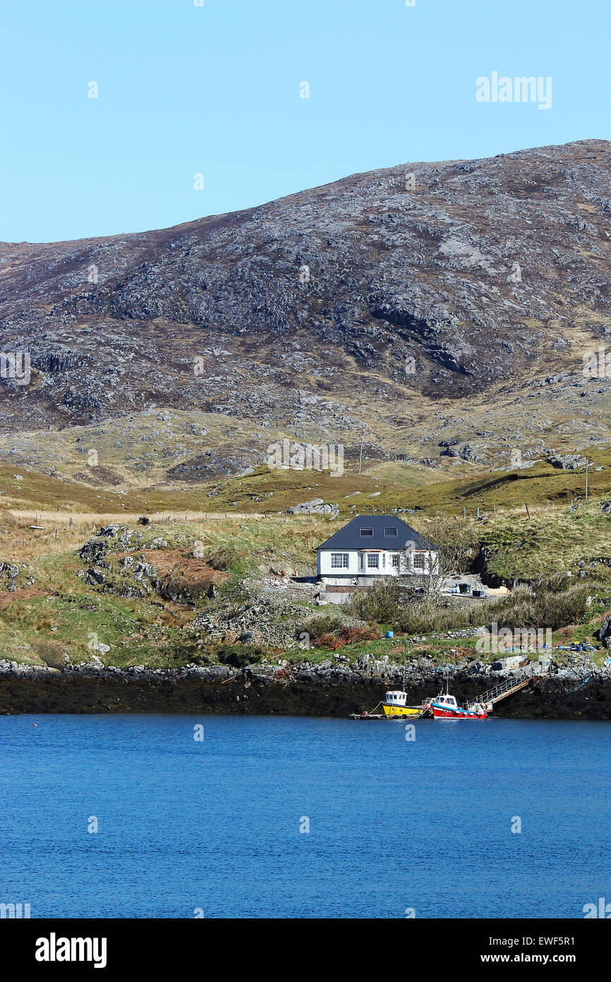 Isla Scalpay, Hébridas Exteriores, Escocia Foto de stock
