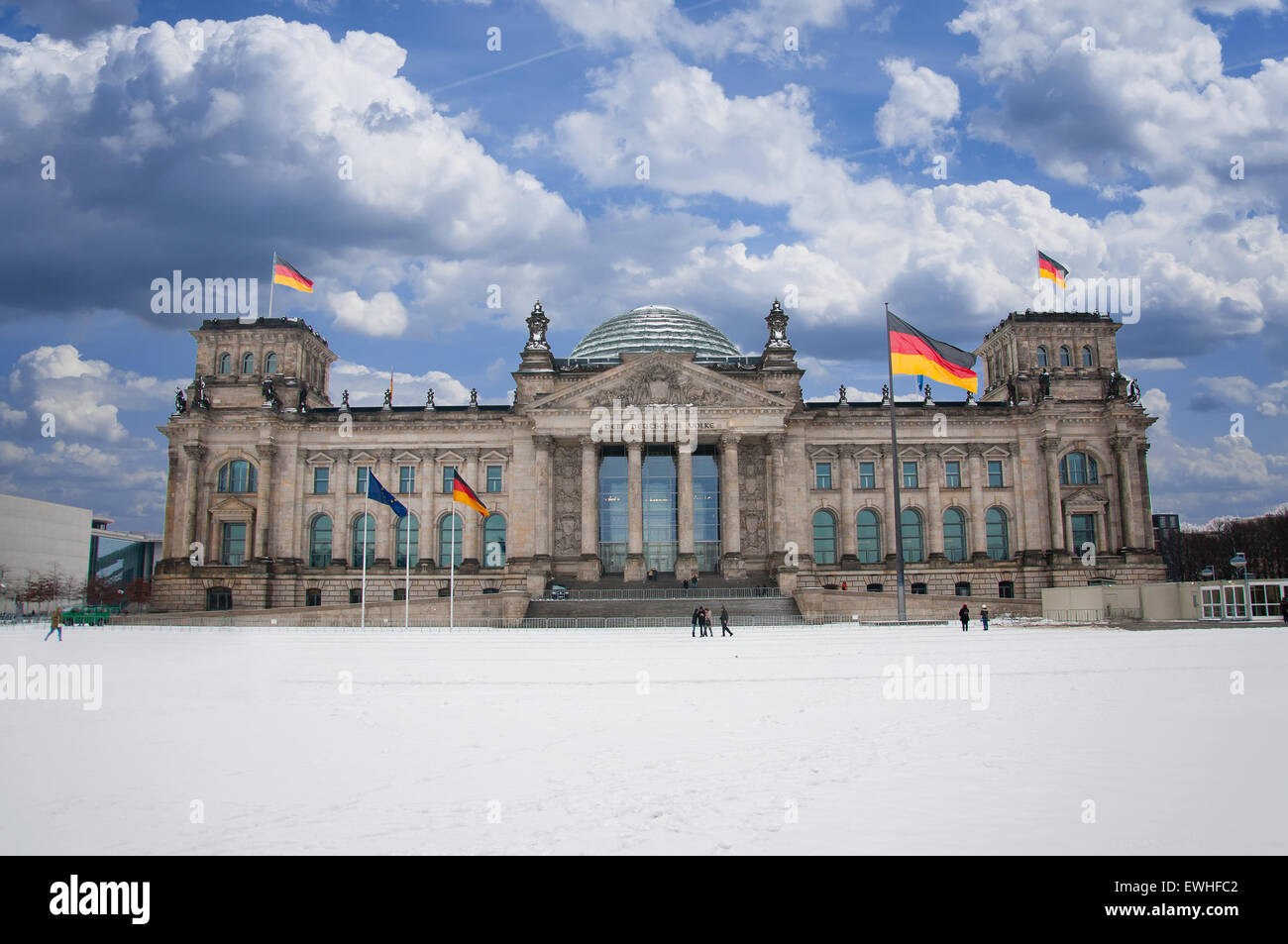 Reichstag Foto de stock