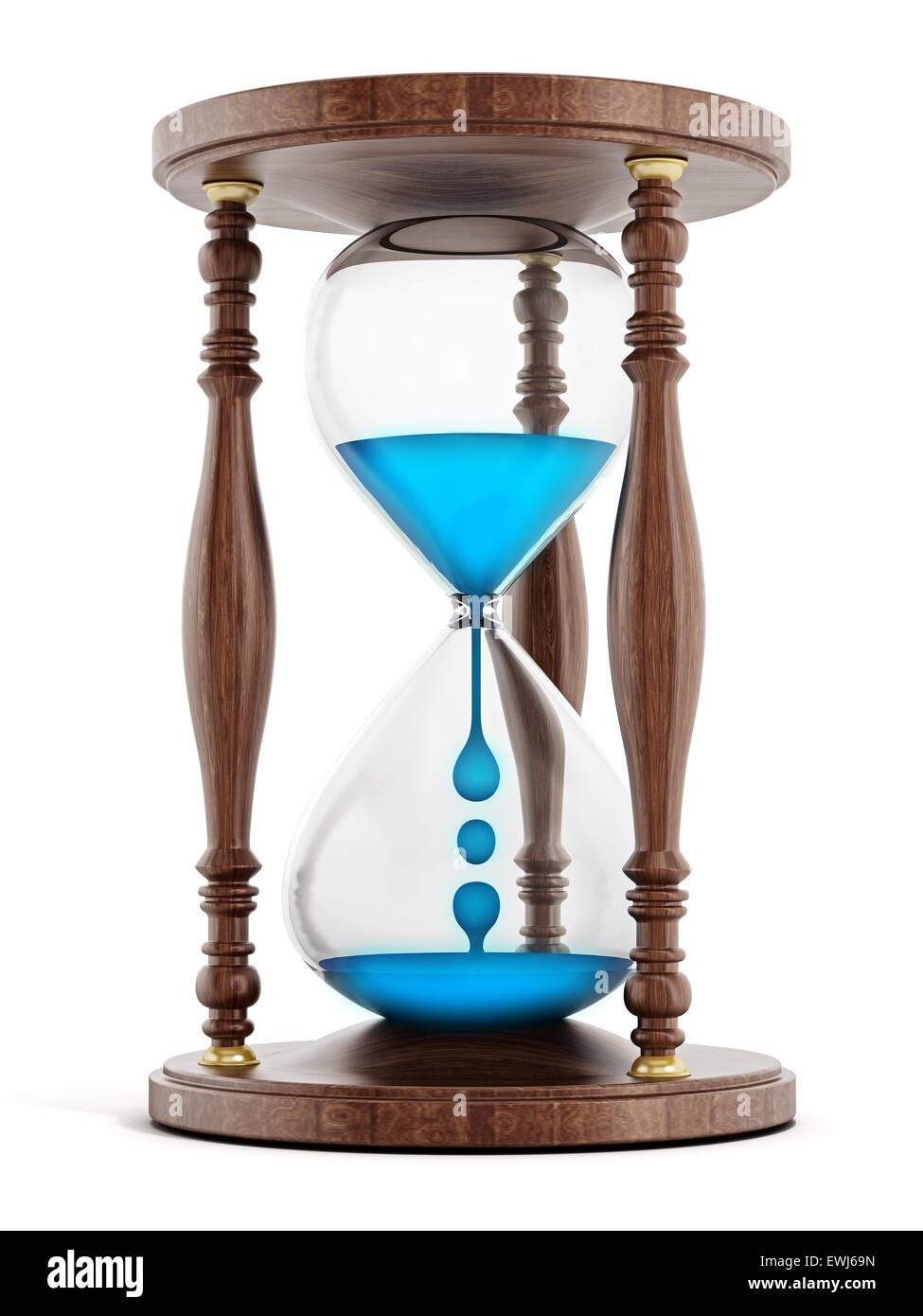 Reloj arena agua Imágenes recortadas de stock - Alamy