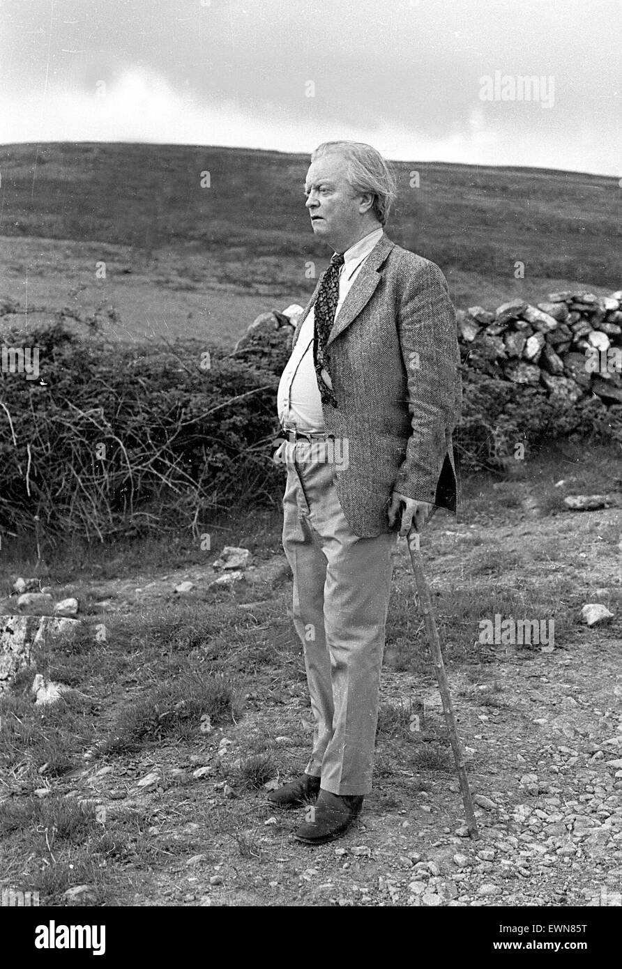 Benedicto KILEY -una importante figura literaria irlandesa Foto de stock