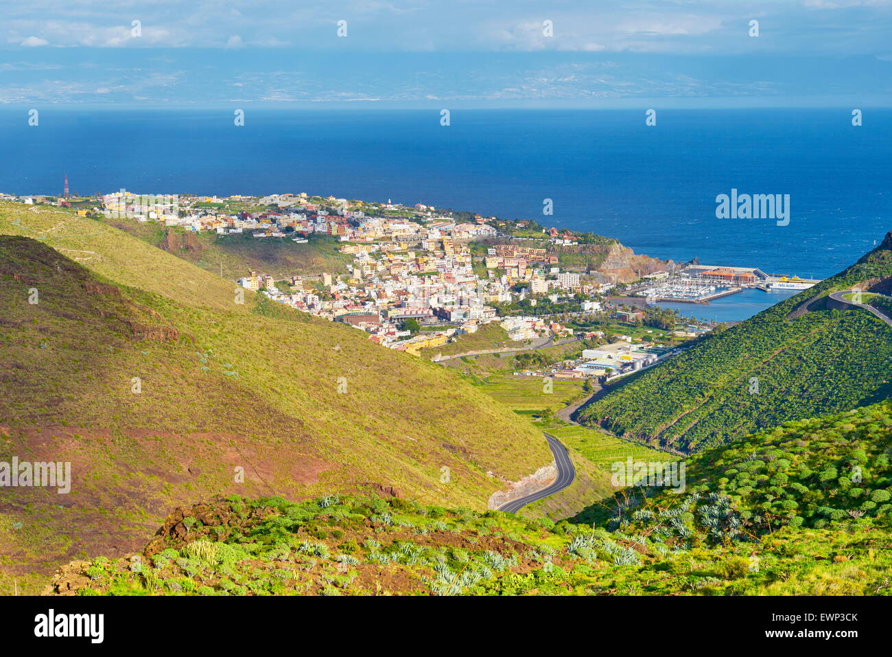 San Sebastián, La Gomera, Islas Canarias Foto de stock