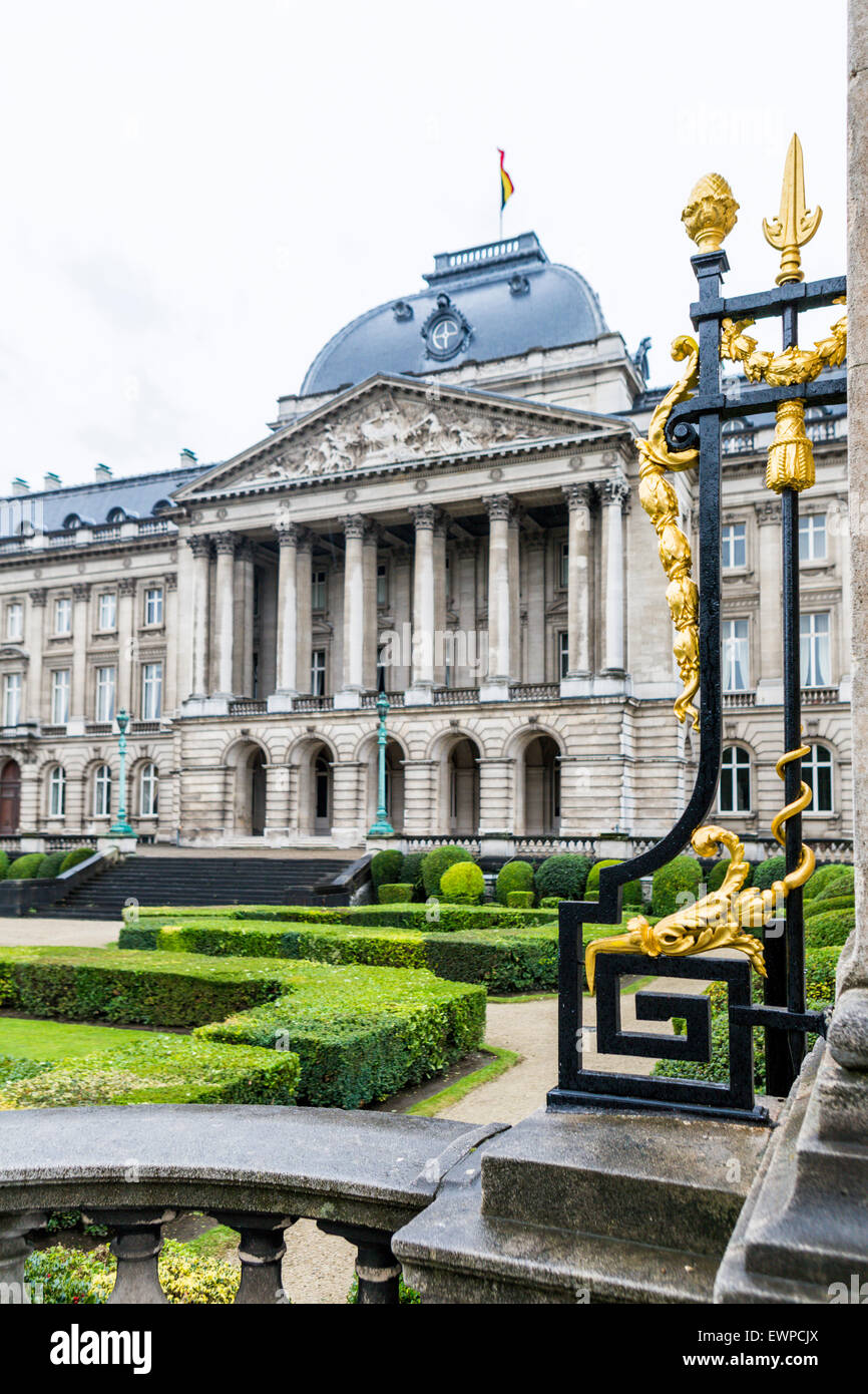 Palacio de Bruselas, Bélgica Foto de stock