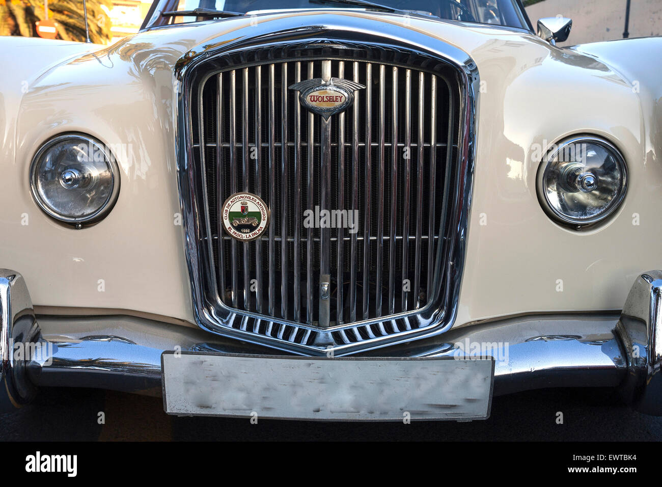 Vintage Wolseley en reunión de coches clásicos, El Paso, La Palma, Islas  Canarias, España Fotografía de stock - Alamy