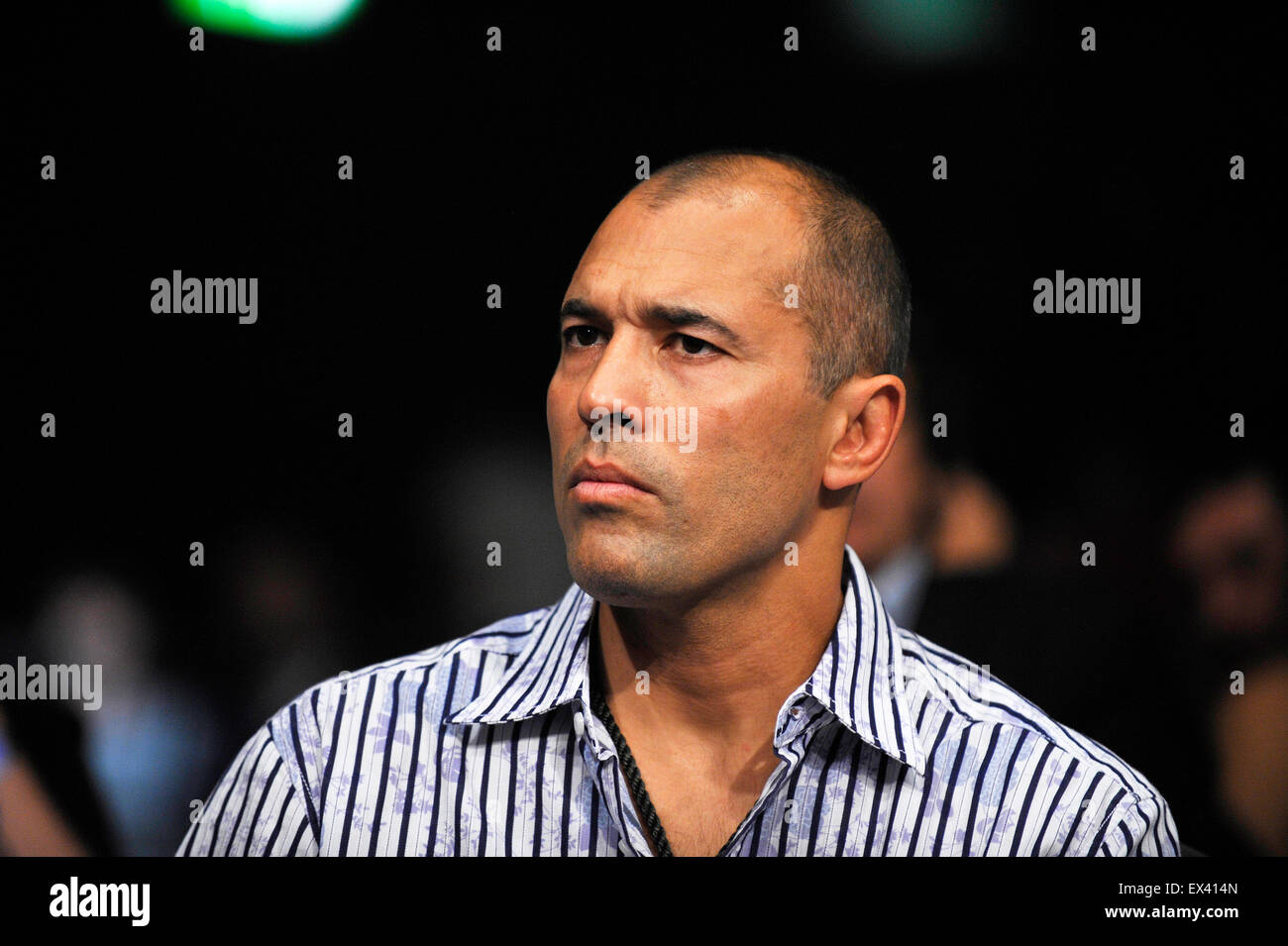 Jiu Jitsu brasileño fighter y leyenda Royce Gracie Fotografía de stock
