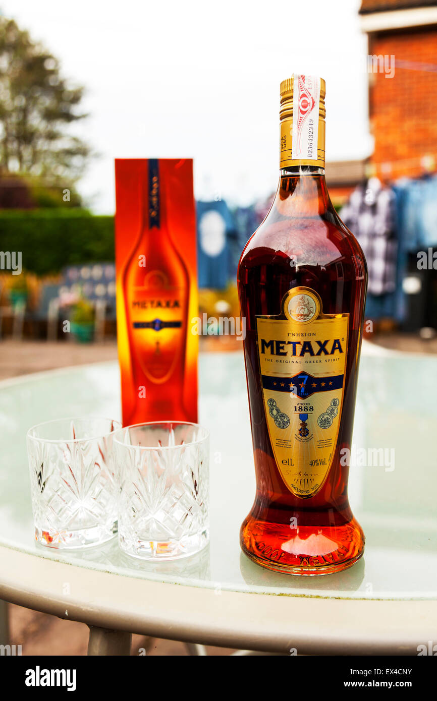 Metaxa aguardiente griego de 7 estrellas 7 estrellas alcohol espíritu