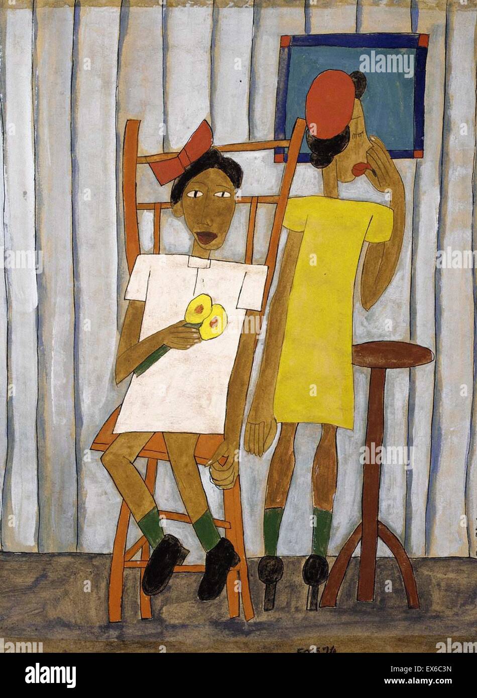 William H. Johnson Salir Foto de stock