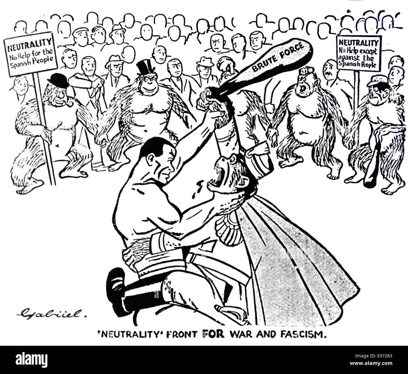 Fascist cartoon fotografías e imágenes de alta resolución - Alamy