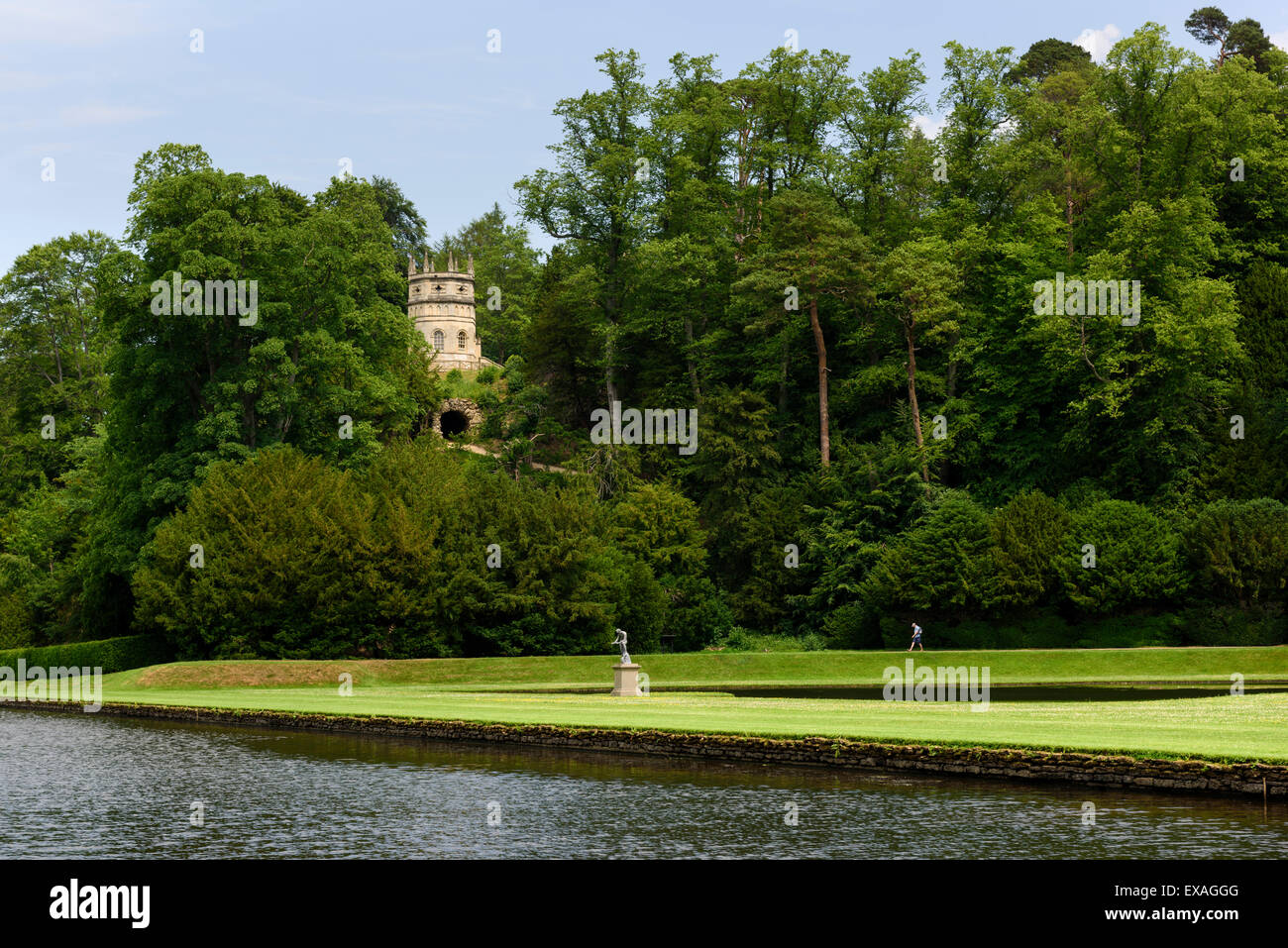 Studley Royal Park Foto de stock