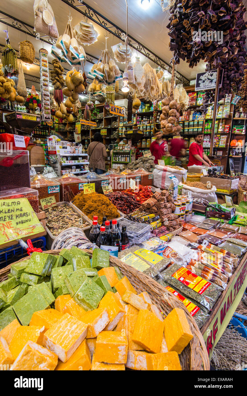 Mercado Kemeraltı, Izmir, Turquía Foto de stock