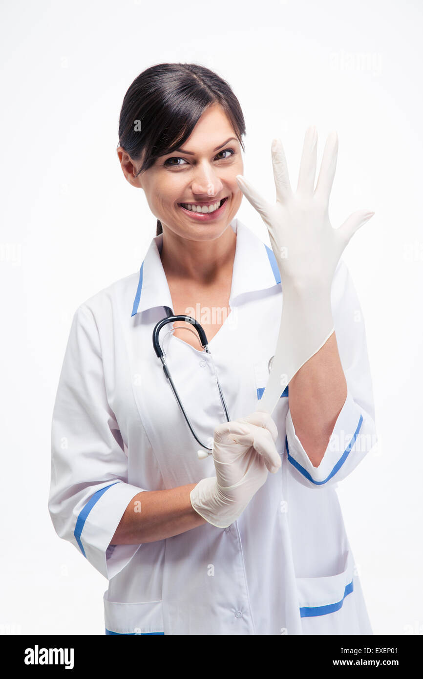 Doctor poniéndose guantes fotografías e imágenes de alta resolución -  Página 2 - Alamy