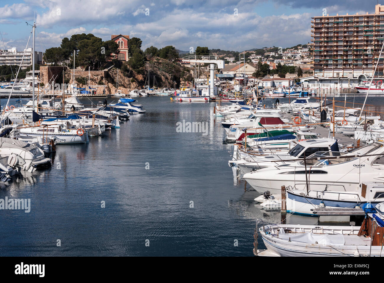 Sant Feliu de Guixols port Fotografía de stock - Alamy