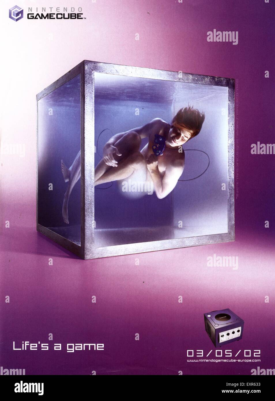 2000s UK Nintendo Magazine anuncio Fotografía de stock - Alamy