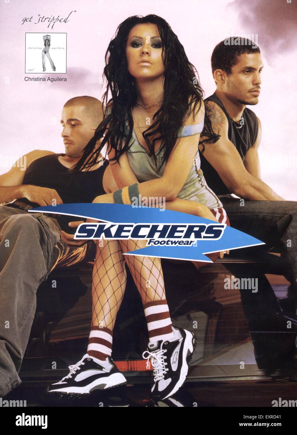 2000s UK Skechers Magazine anuncio Fotografía de stock - Alamy