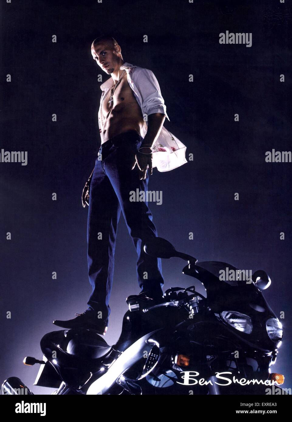 2000s UK Ben Sherman Magazine anuncio Fotografía de stock - Alamy