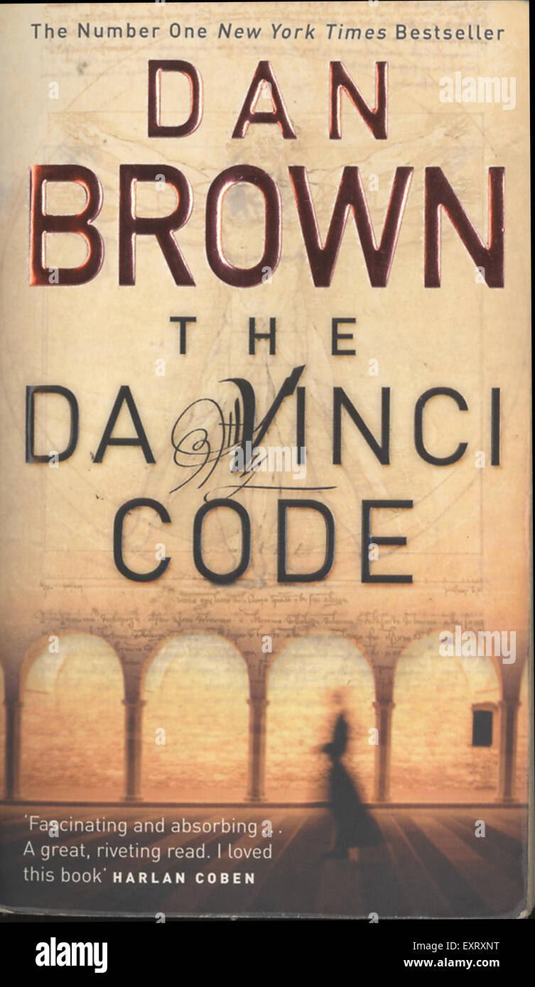 2000S UK El Código Da Vinci de Dan Brown Portada del libro Fotografía de  stock - Alamy