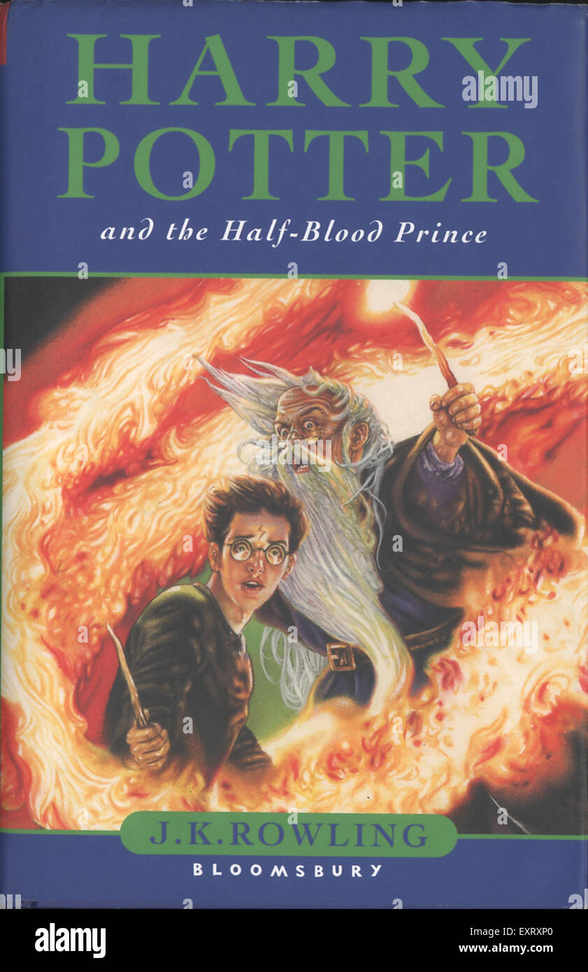 Libro De Harry Potter Y El Misterio Del Principe 2000s UK Harry Potter y el Misterio del Príncipe de J.K. Rowling Portada  del libro Fotografía de stock - Alamy