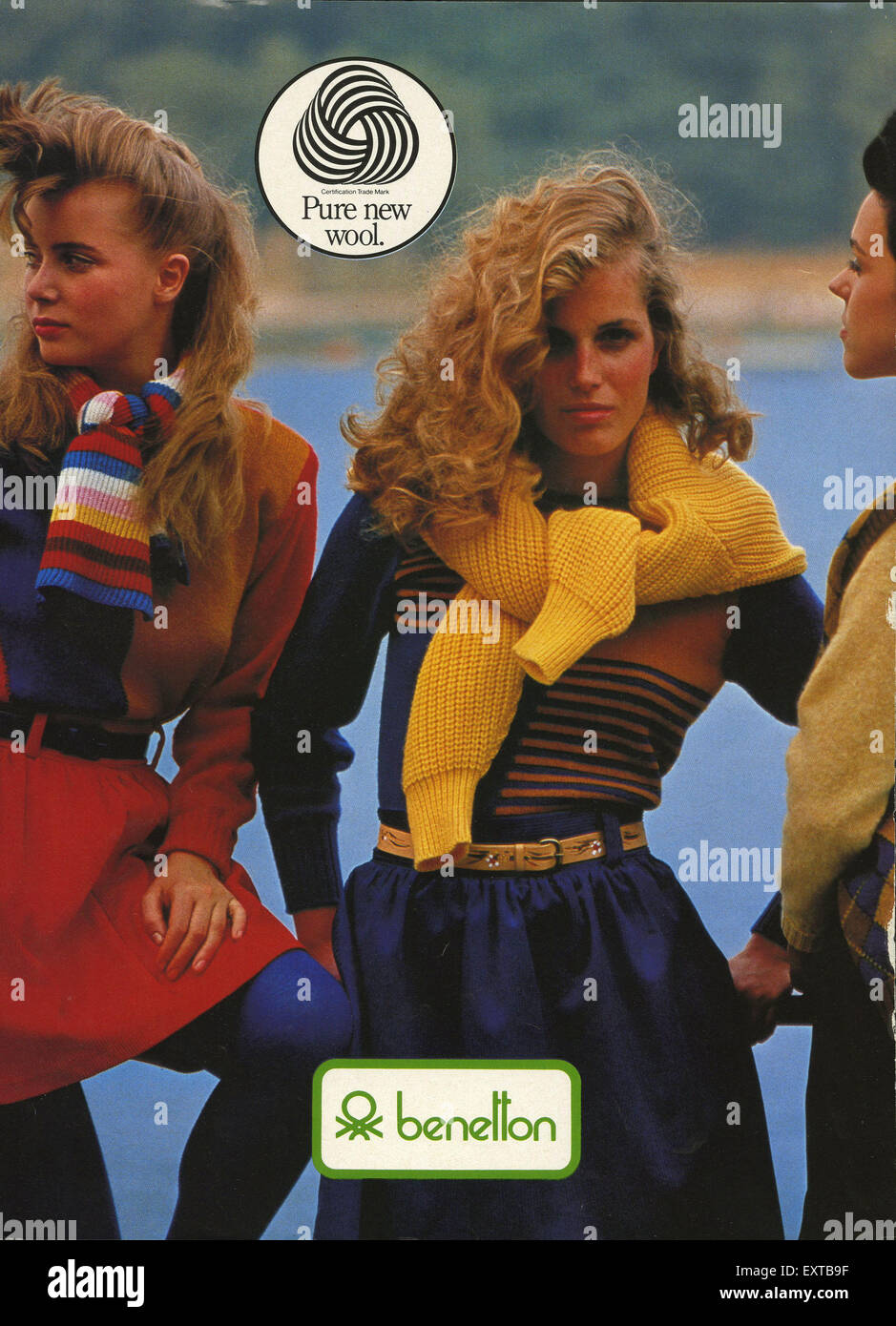 Benetton 1980s fotografías e imágenes de alta resolución - Alamy
