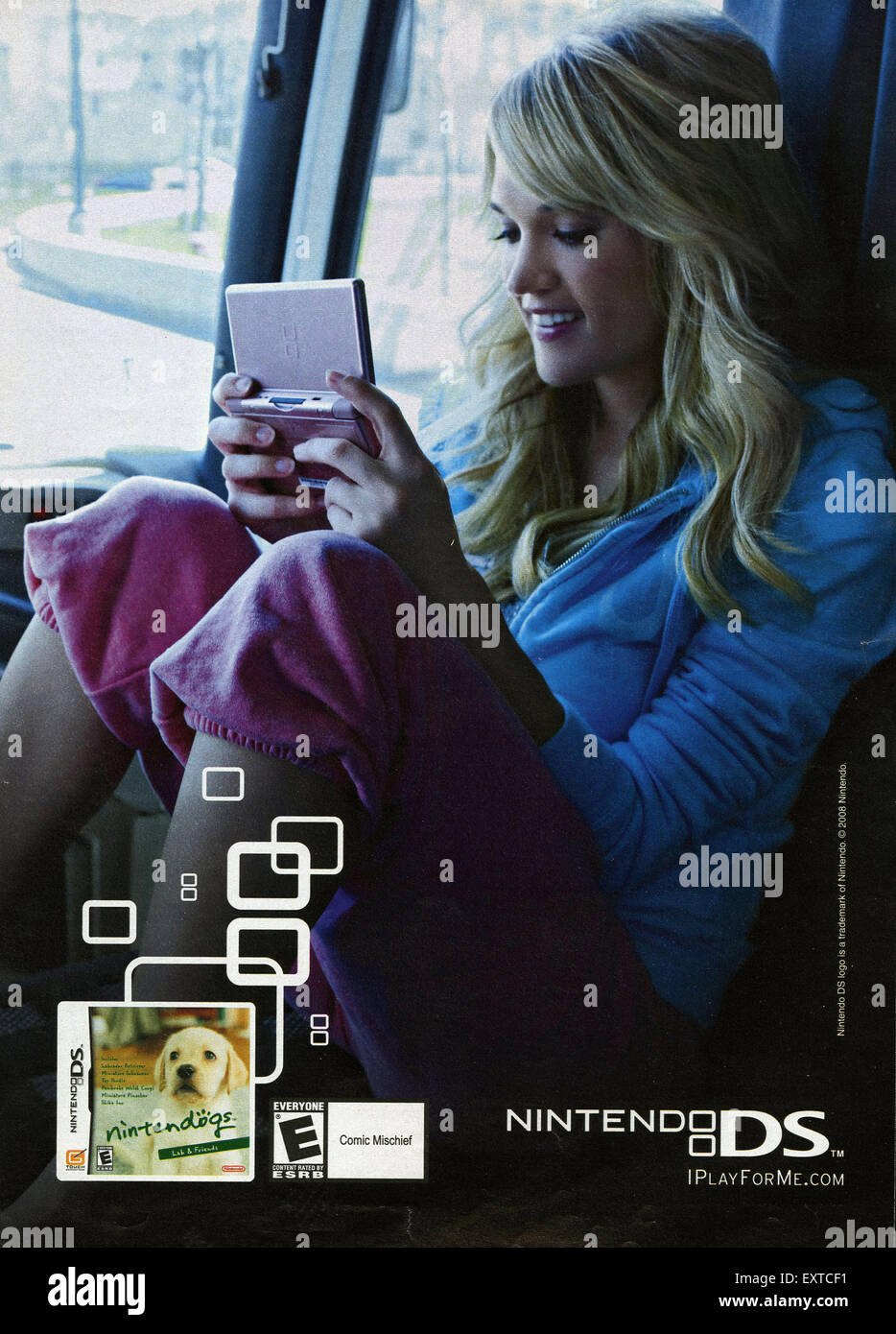 2000s UK Nintendo DS Magazine anuncio Fotografía de stock - Alamy