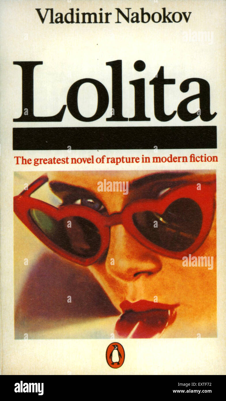 1960 UK Lolita Portada del libro Fotografía de stock - Alamy