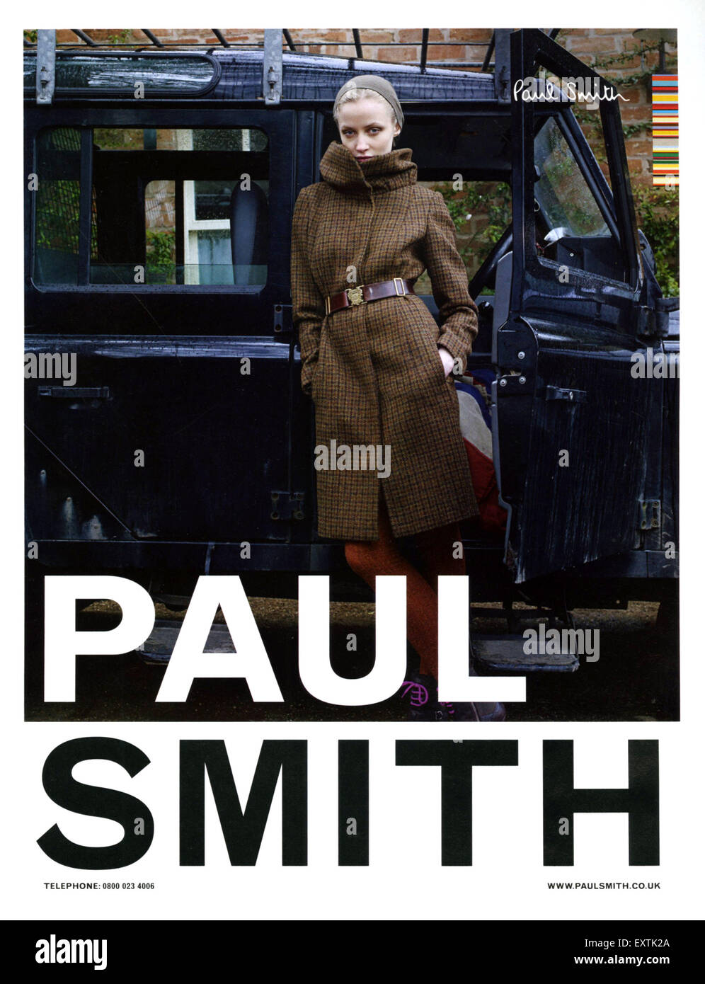 2010s UK Paul Smith Magazine anuncio Foto de stock