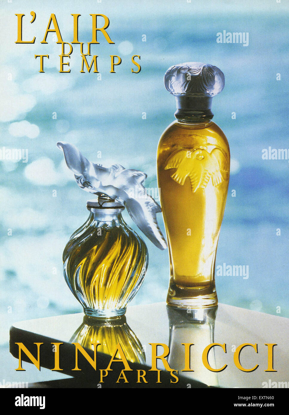 90 Reino Unido Nina Ricci Magazine anuncio Fotografía de stock - Alamy