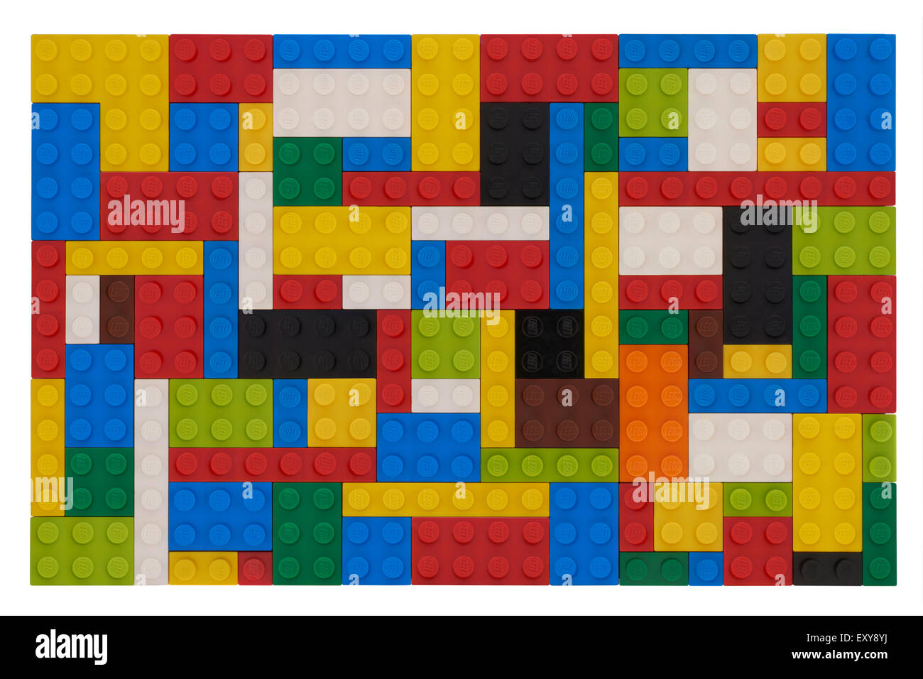Ladrillos de LEGO Foto de stock