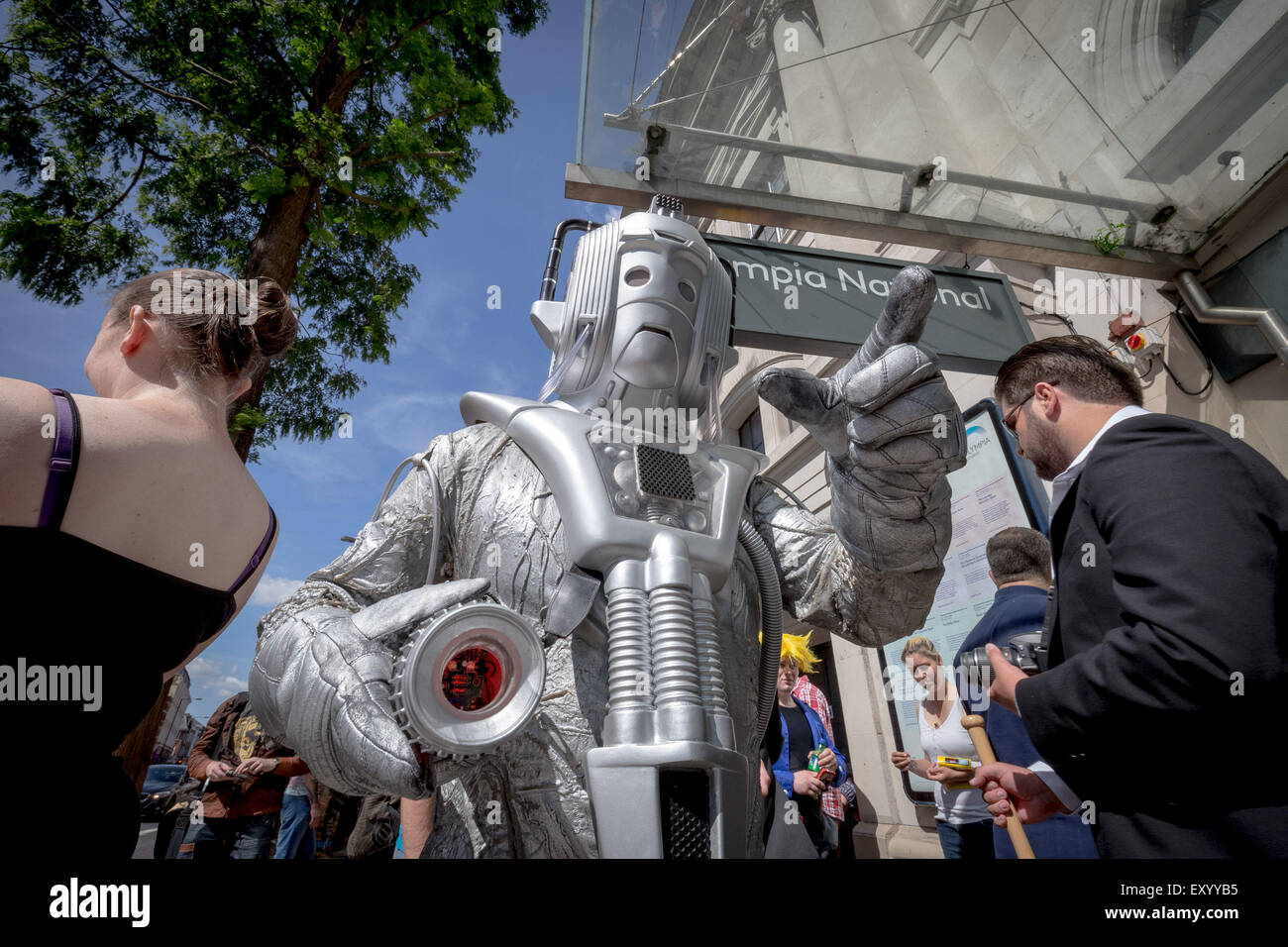 Londres, Reino Unido. El 18 de julio, 2015. London Film & Comic-Con 2015 en Kensington Olympia Crédito: Guy Corbishley/Alamy Live News Foto de stock