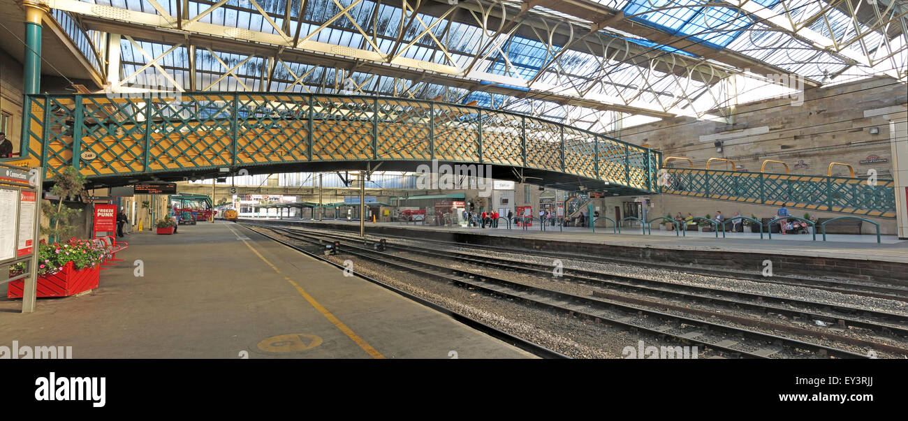 Estación Ciudadela Carlisle, Cumbria, Inglaterra, Reino Unido. Foto de stock