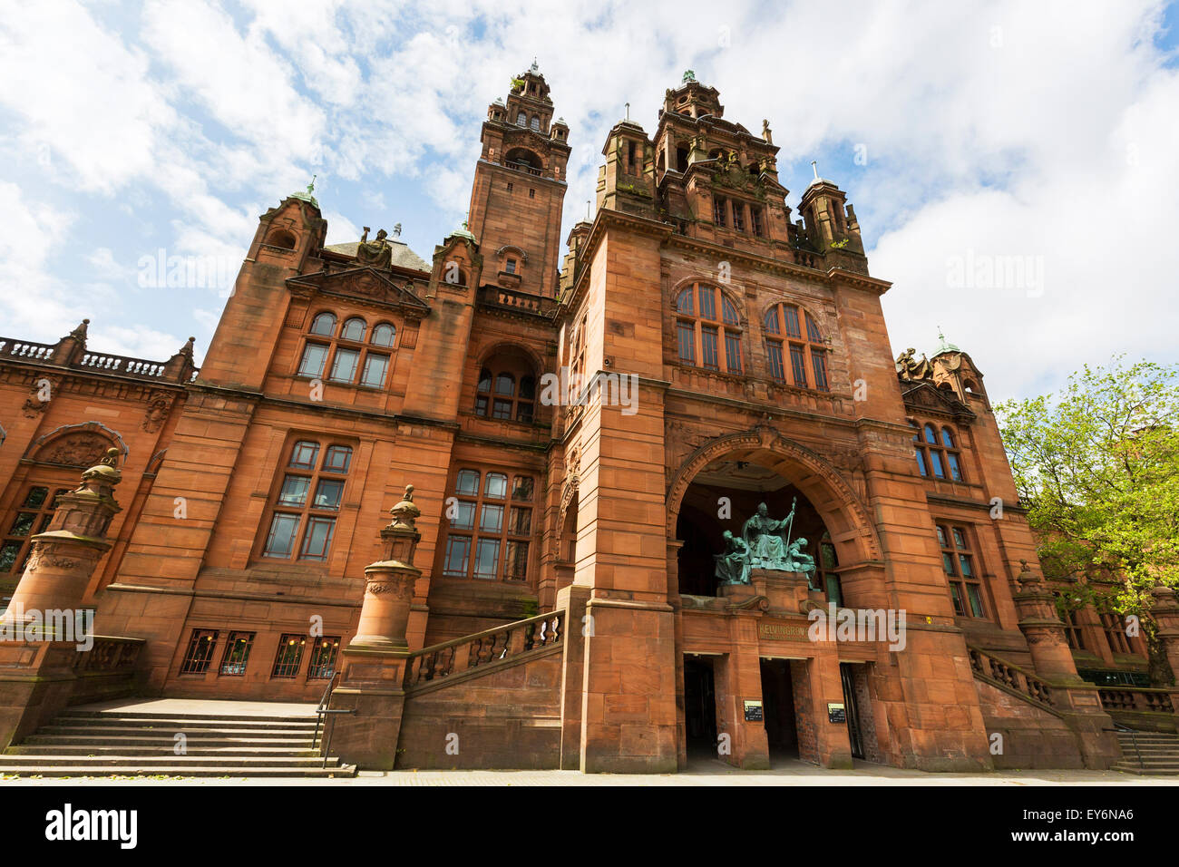 Galería de Arte y Museo Kelvingrove, Glasgow, Escocia, Reino Unido Foto de stock