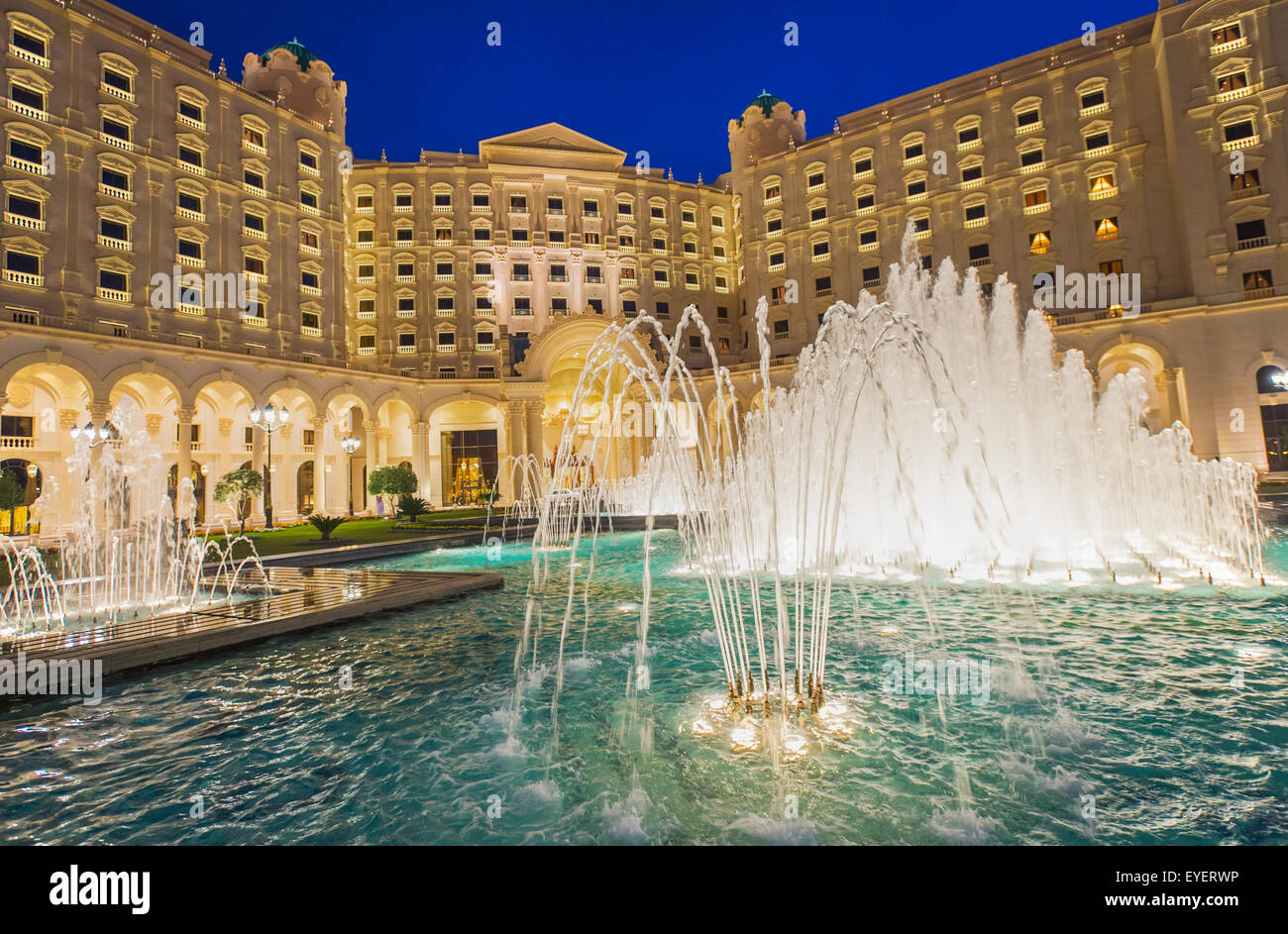 Ritz Carlton, Riyadh, Arabia Saudita Foto de stock