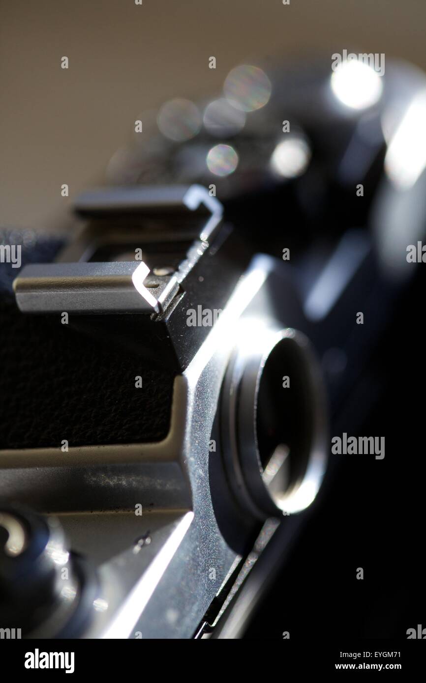 Nikon FM2 manual de cámaras de película SLR tradicional y lente de 50