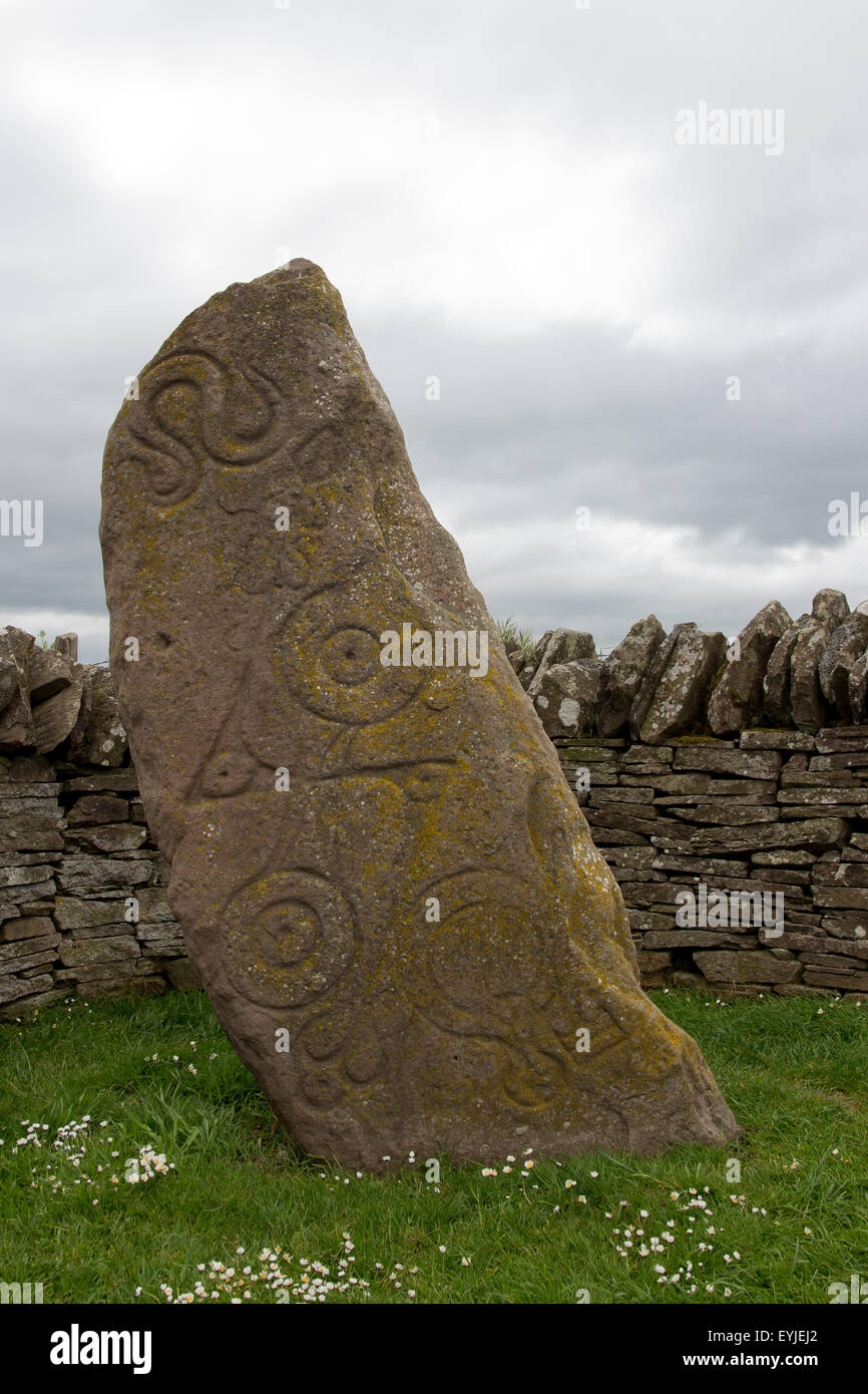 Pictish piedra permanente Foto de stock