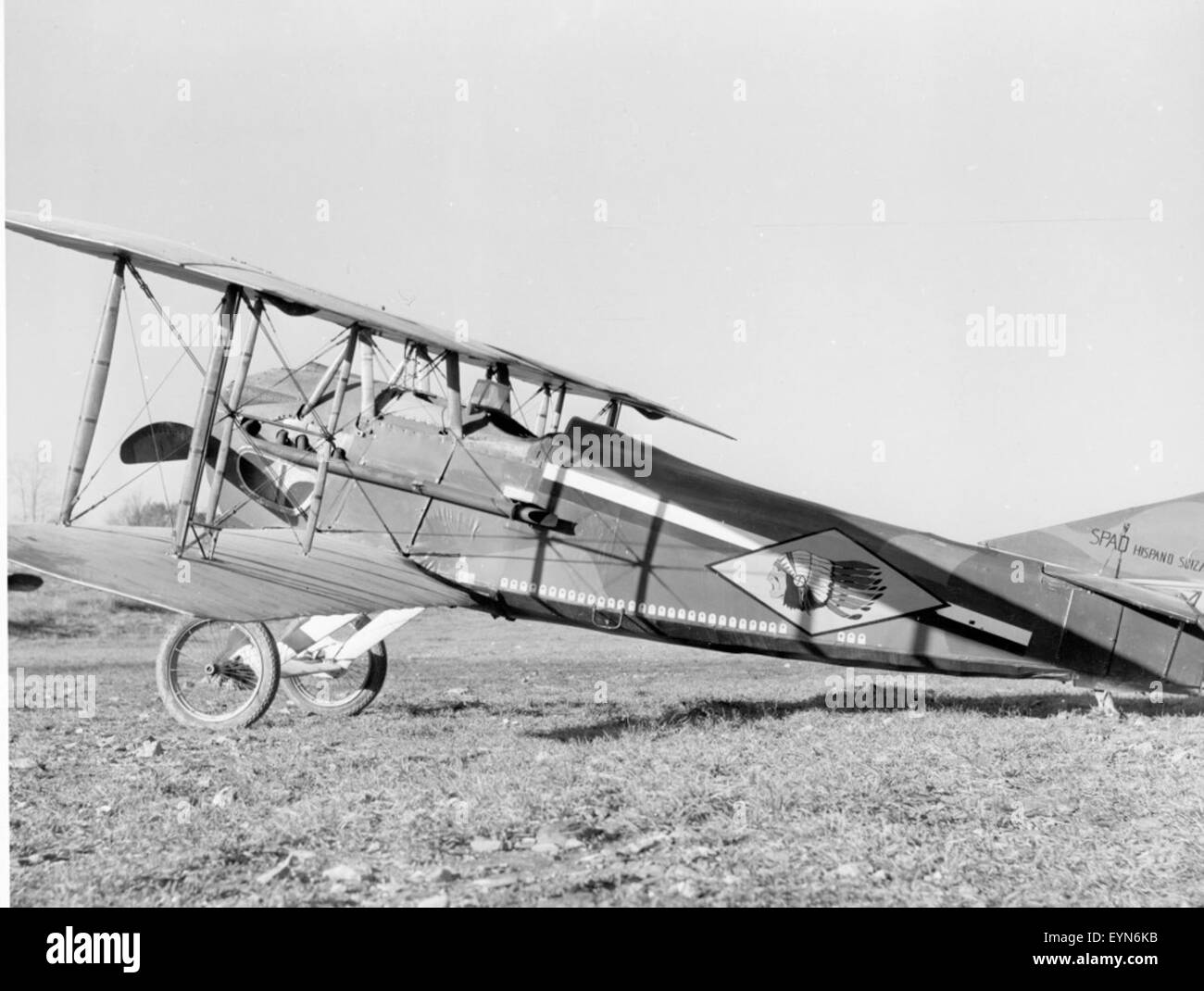 SPAD XIII Viejo Reinbeck NY 1959 réplica Foto de stock