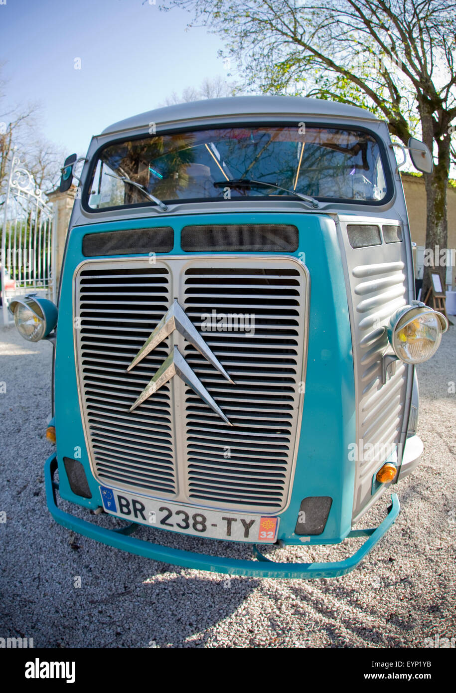 Furgoneta Citroen H Foto de stock
