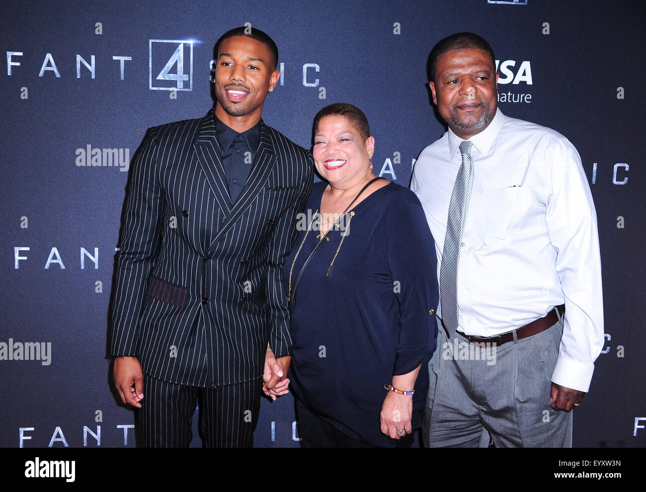 Michael b jordan and his parents fotografías e imágenes de alta resolución  - Alamy