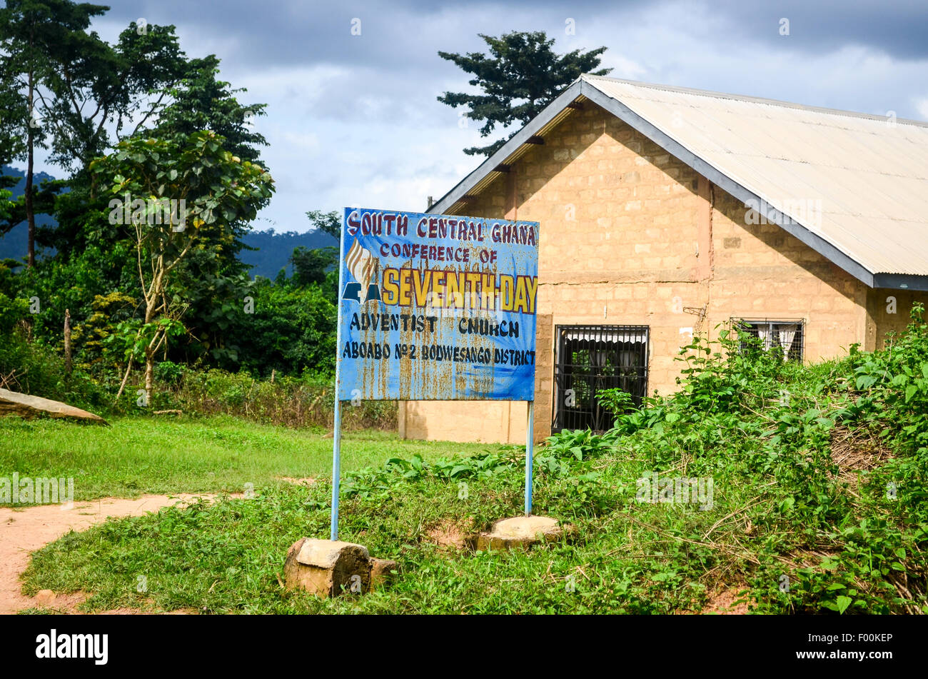 Iglesia de los adventistas del séptimo día - Conferencia de Ghana Central  Sur Fotografía de stock - Alamy