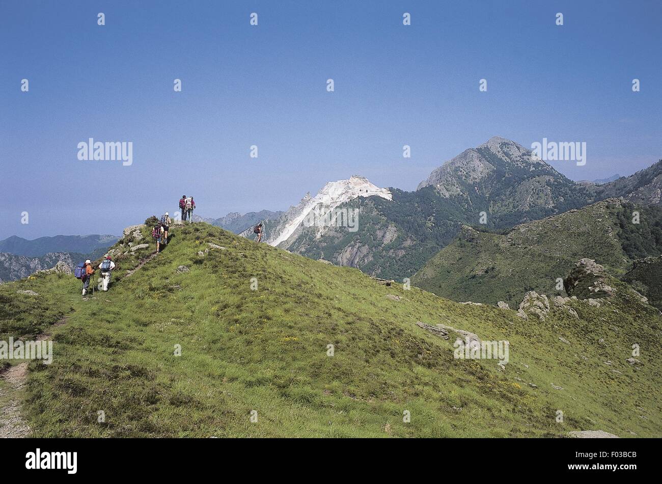 Italia - Toscana - Parque Natural de Los Alpes Apuanos - Passo di Croce