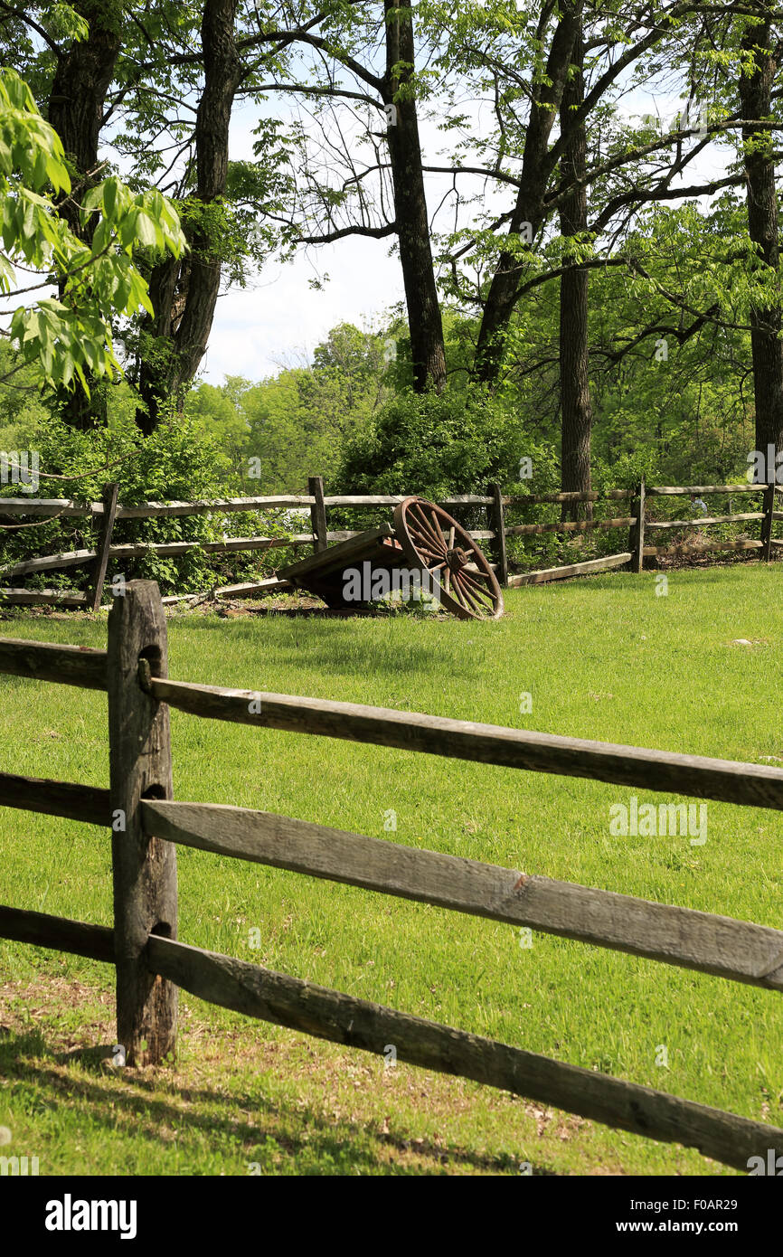 Jockey huecos, el Parque Nacional Histórico Morristown Morristown New Jersey  EE.UU Fotografía de stock - Alamy